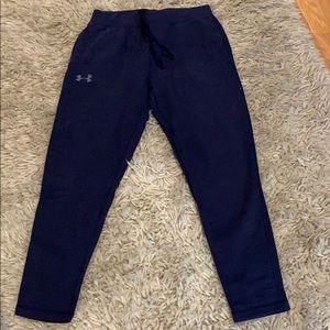 Blue UA joggers